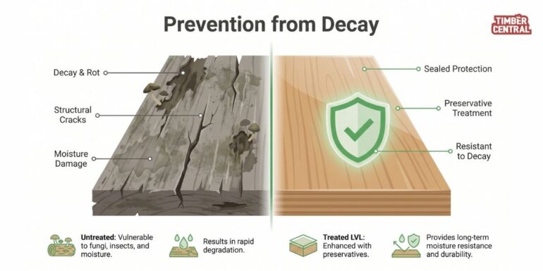 Features of LVL (Laminated Veneer Lumber)