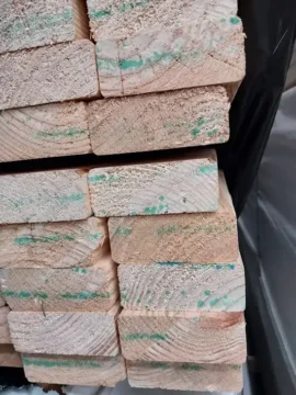 Machine grading ensures consistent strength and stiffness across all timber pieces.
