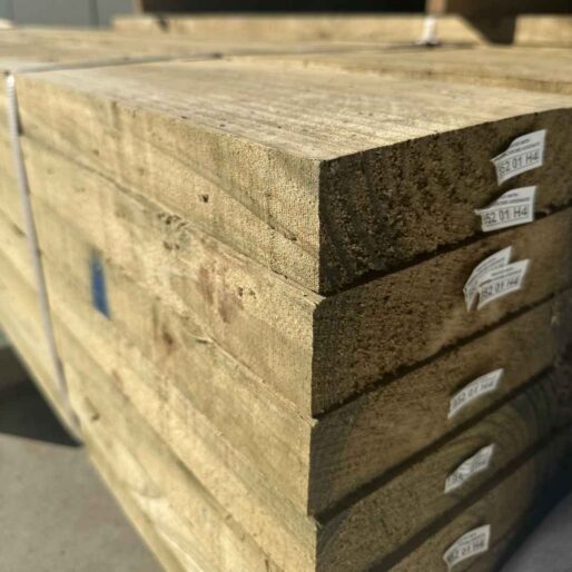 H2 treated pine is suitable for dry indoor environments only.