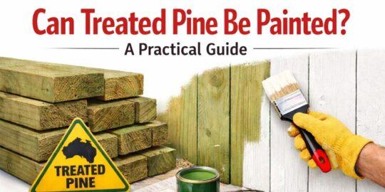 Can Treated Pine Be Painted? A Practical Guide