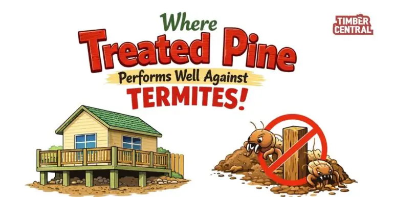 Learn about how termites and treated pine interact in real building conditions