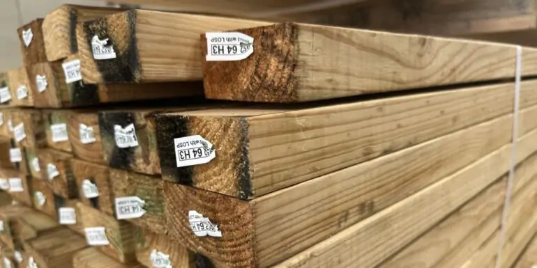 Painting treated pine is safe both structurally and chemically