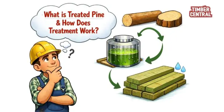 Treated pine contains chemicals or preservatives that are toxic to termites over time