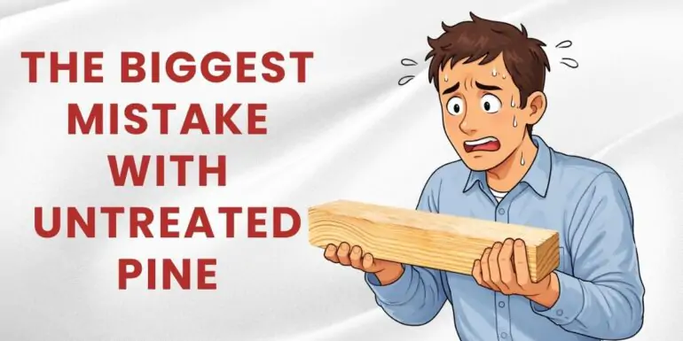 Treated pine is more durable than untreated pine, as it resists decay and termites