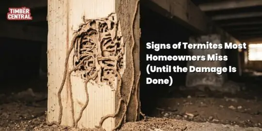 Signs of Termites Most Homeowners Miss (Until the Damage Is Done)