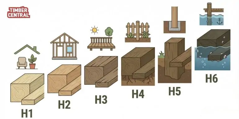 Treated pine is pine timber that has been infused with preservative chemicals designed to protect it from insects, rot, and environmental exposure.