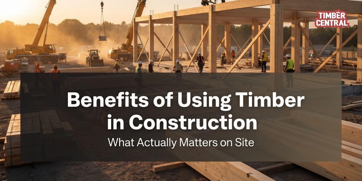 Benefits of Using Timber in Construction What Actually Matters on Site