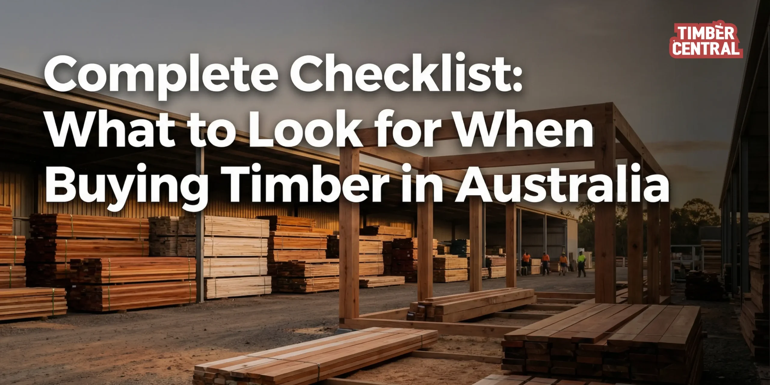 Complete Checklist What to Look for When Buying Timber in Australia