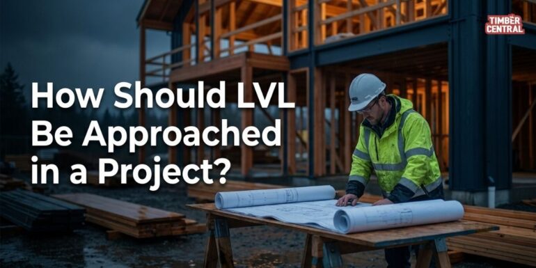 LVL is designed for structural consistency and predictable performance