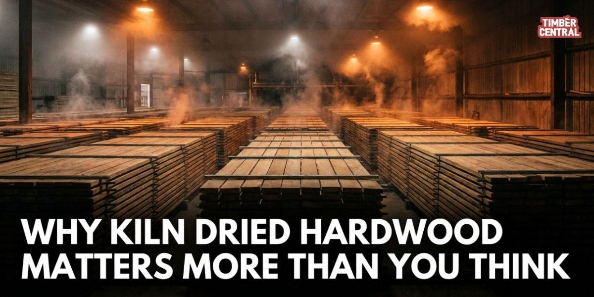 Why Kiln Dried Hardwood Matters More Than You Think