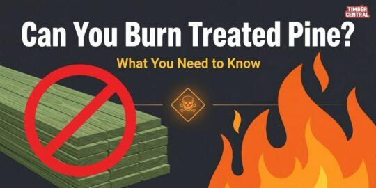 Can You Burn Treated Pine? What You Need to Know